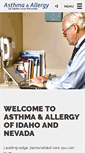 Mobile Screenshot of allergyid.com