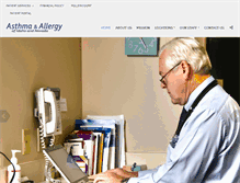 Tablet Screenshot of allergyid.com
